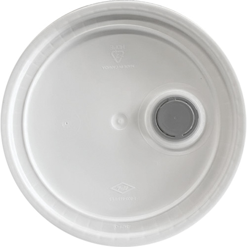 Seau avec couvercle, Plastique, 5,25 gal. Oxymax Inc