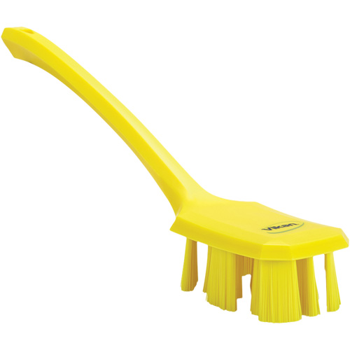 Long Handle UST Brush, Stiff Bristles, 15-1/2" Long, Yellow Oxymax Inc