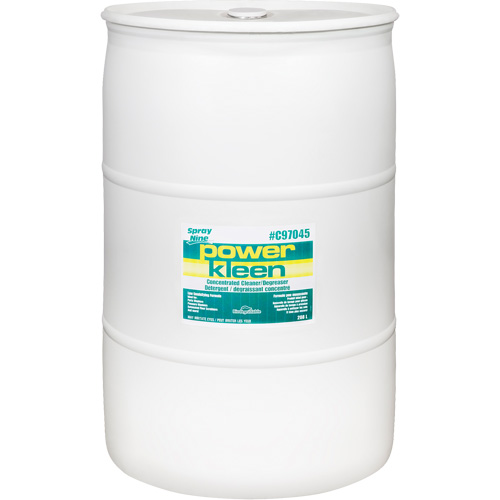 Produit nettoyant pour nettoyeur de pi&egrave;ces Power Kleen, 208 L, Baril Oxymax Inc