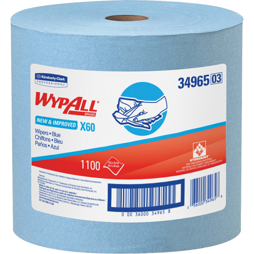 Chiffons X60, Tout usage, 13-1/2" lo x 12-1/2" la Oxymax Inc