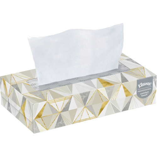 Papier-mouchoir Kleenex - &eacute;tui pratique, 2 pli, 7,8" lo x 8,3" la, 125 feuilles/boîte Oxymax Inc