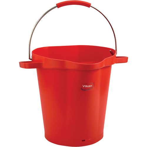 Food Hygiene Bucket, Red, 5 US gal. Oxymax Inc