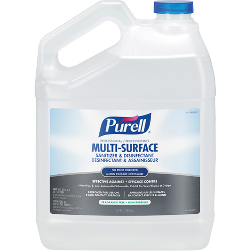 Professional Multi-Surface Sanitizer & Disinfectant, 3.78 L, Jug Oxymax Inc