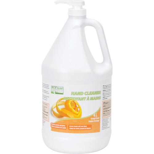 Nettoyant pour les mains &agrave; l'orange, Cr&egrave;me, 4 L, Cruche, Orange Oxymax Inc