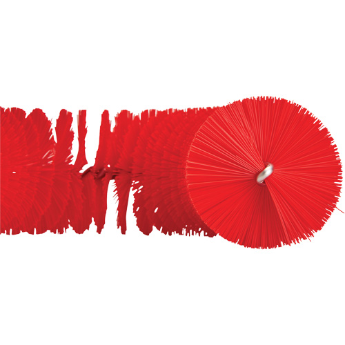 Hooked Brush, Medium/Stiff Bristles, 15-1/2" Long, Red Oxymax Inc