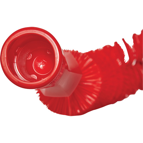 Hooked Brush, Medium/Stiff Bristles, 15-1/2" Long, Red Oxymax Inc