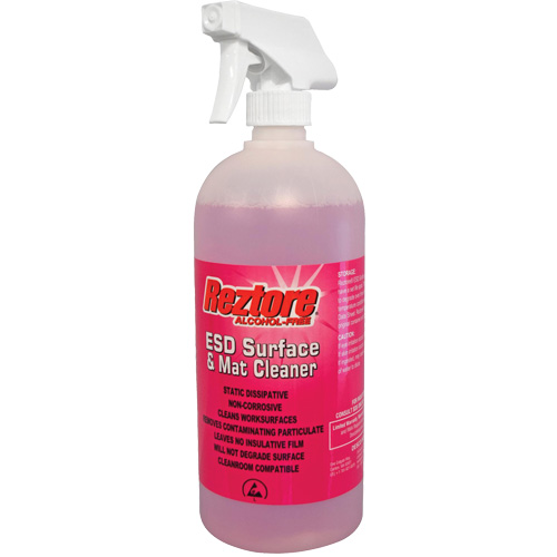 Reztore&reg; ESD Surface & Mat Cleaner Oxymax Inc