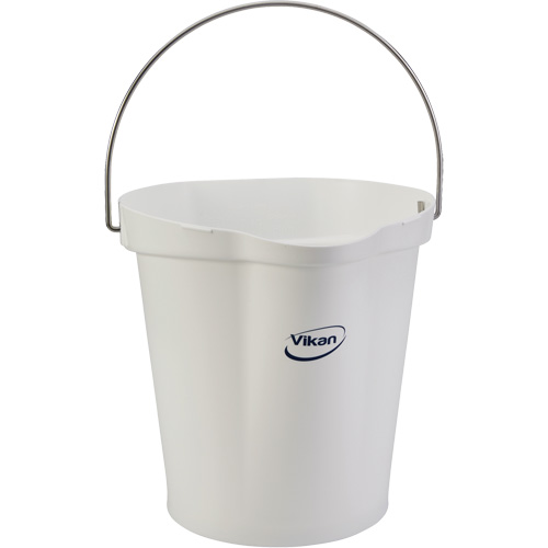 Food Hygiene Bucket, White, 3 US gal. Oxymax Inc