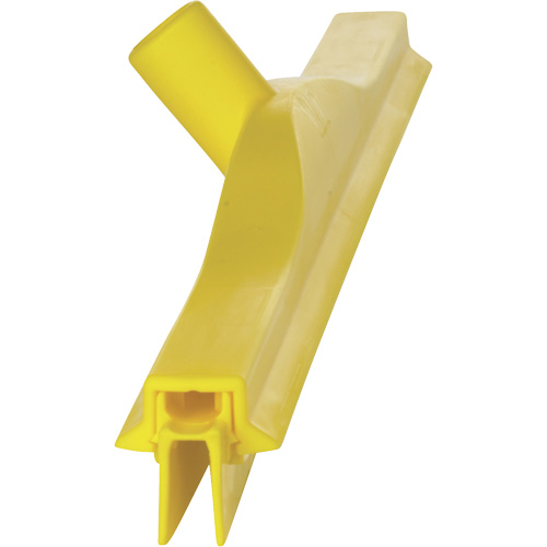Double Blade Ultra Hygiene Squeegee, 24", Yellow Oxymax Inc