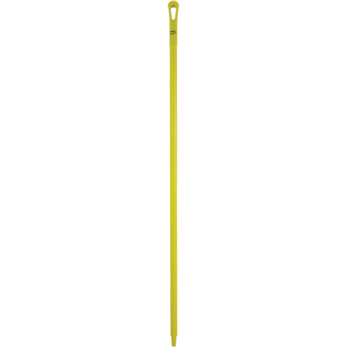 Ultra Hygiene Handle, Broom/Scraper/Squeegee, Yellow, Ergonomic, 59" L Oxymax Inc