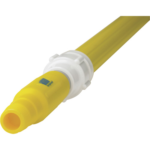 Deck Scrub Handle, Brush/Pad Holder, Yellow, Telescopic, 62"-113" L Oxymax Inc