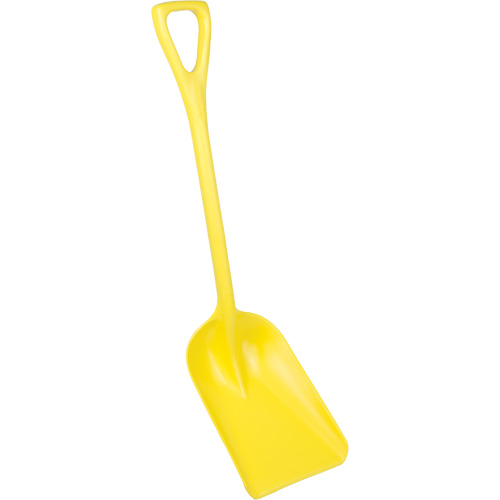 Pelle hygi&eacute;nique monopi&egrave;ce, Lame 10" x 6", Longueur de 37-1/2", Plastique, Jaune Oxymax Inc
