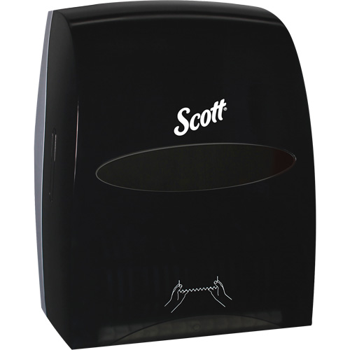 Scott&reg; Essential Hand Towel Roll Dispenser, Manual/No-Touch, 12.63" W x 10.2" D x 16.13" H Oxymax Inc