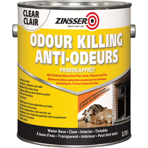 Odour Killing Primer, 3.78 L, Gallon, Clear Oxymax Inc