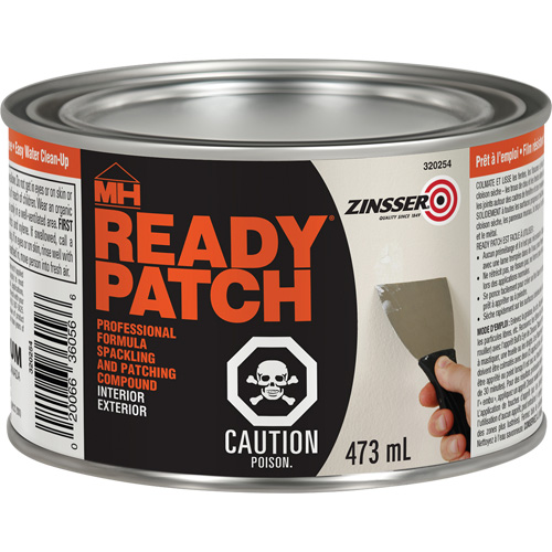Ready Patch Spackling & Patching Compound, 473 ml, Can Oxymax Inc