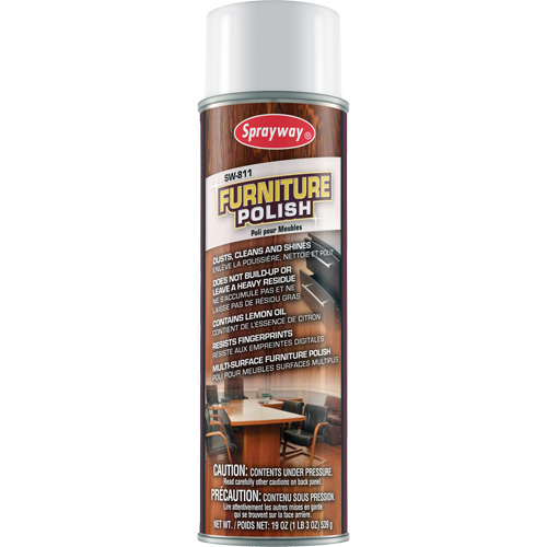 Furniture Polish, 20 oz., Aerosol Can Oxymax Inc
