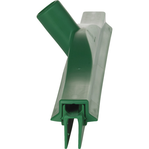 Double Blade Ultra Hygiene Squeegee, 20", Green Oxymax Inc