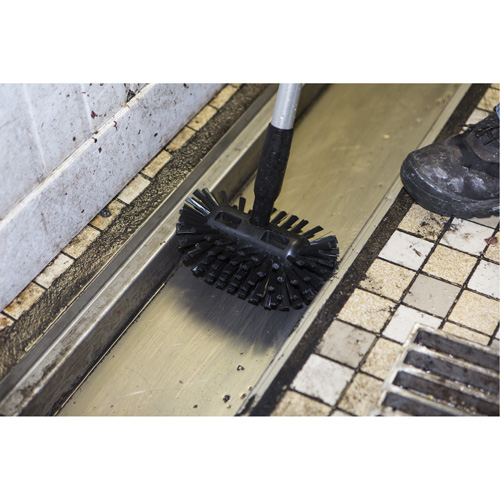 Brosse de r&eacute;servoir, Soies Moyen, Longueur de 8-1/4", Vert Oxymax Inc