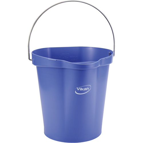 Food Hygiene Bucket, Purple, 3 US gal. Oxymax Inc