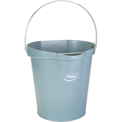 Food Hygiene Bucket, Grey, 3 US gal. Oxymax Inc
