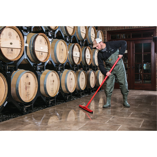 Raclette &agrave; t&ecirc;te fixe pour l'hygi&egrave;ne alimentaire, 20", Vert Oxymax Inc