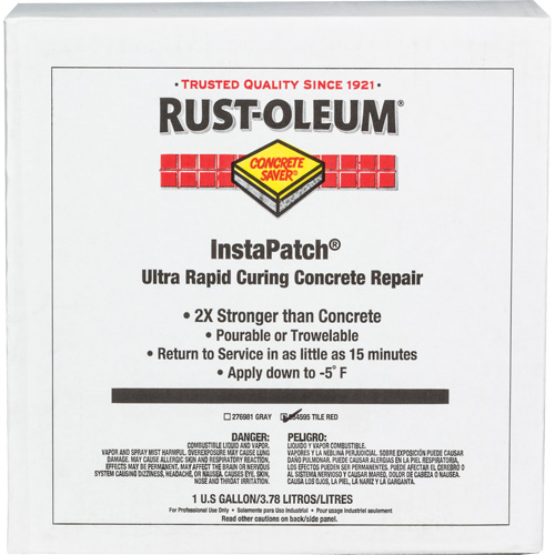 Concrete Saver&reg; InstaPatch&reg; Concrete Repair, Kit, Red Oxymax Inc