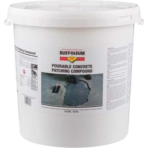 Concrete Saver&reg; Pourable Concrete Patching Compound, Kit, Grey Oxymax Inc