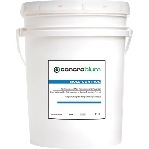 Antimicrobien &agrave; double action Concrobium Mold Control, 18,9 L, Seau Oxymax Inc