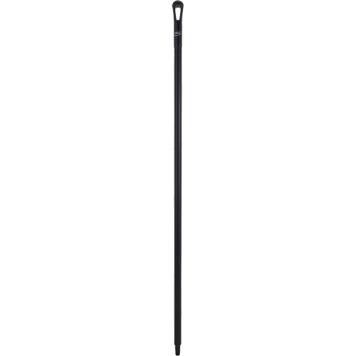 Ultra Hygiene Handle, Broom/Brush/Scraper/Squeegee, Black, Ergonomic, 59" L Oxymax Inc