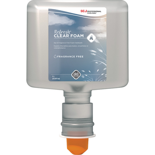 Refresh Clear Handwash, Foam, 1.2 L, Unscented Oxymax Inc