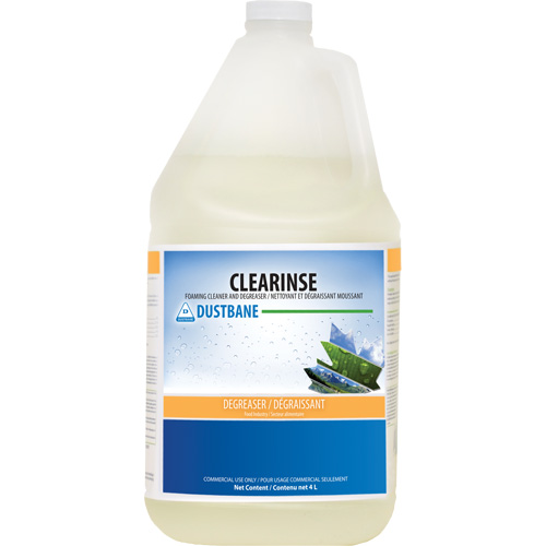 Clearinse Foaming Cleaner & Degreaser, 4 L, Jug Oxymax Inc