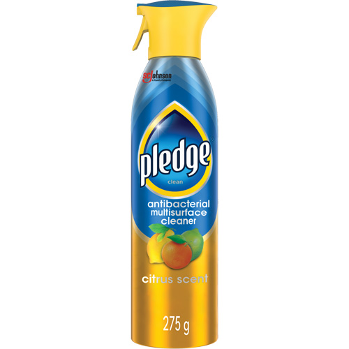 Pledge&reg; Multi Surface Cleaner & Disinfectant, 275 ml, Aerosol Can Oxymax Inc