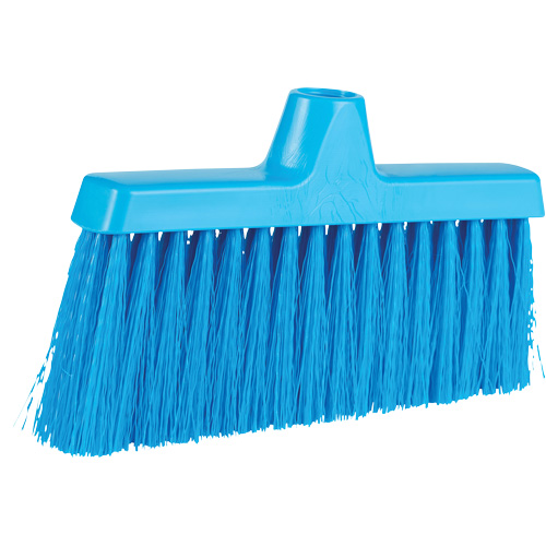ColorCore Angle Head Broom, Medium Bristles, 10", Polypropylene, Blue Oxymax Inc