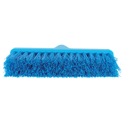 ColorCore Angle Head Broom, Medium Bristles, 10", Polypropylene, Blue Oxymax Inc