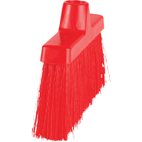 Balai oblique ColorCore, Crins Moyen, 10", Polypropyl&egrave;ne, Rouge Oxymax Inc