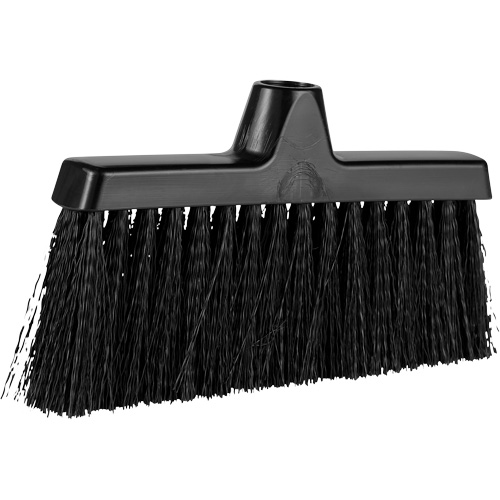 ColorCore Angle Head Broom, Medium Bristles, 10", Polypropylene, Black Oxymax Inc