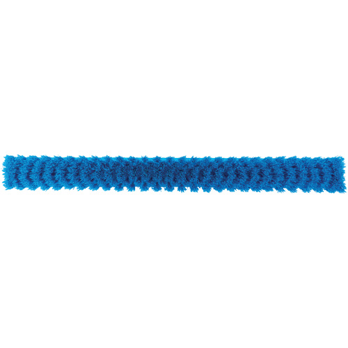 ColorCore Push Broom, Fine Bristles, 24", Polypropylene, Blue Oxymax Inc