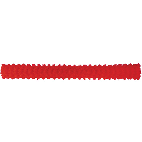 ColorCore Push Broom, Fine Bristles, 24", Polypropylene, Red Oxymax Inc