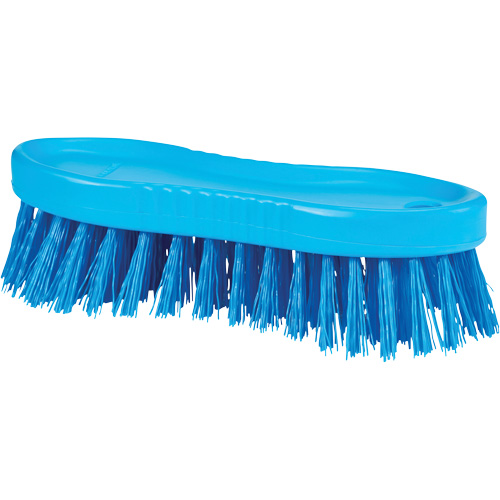 ColorCore Hand Brush, Stiff Bristles, 6" Long, Blue Oxymax Inc