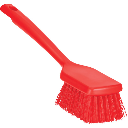Brosse &agrave; manche court ColorCore, Soies Ferme, Longueur de 12", Rouge Oxymax Inc