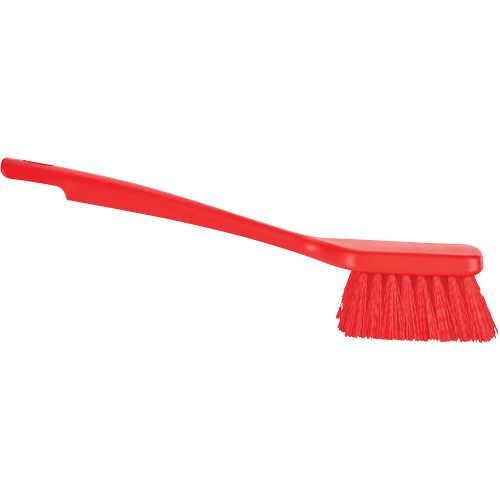 Brosse &agrave; manche court ColorCore, Soies Ferme, Longueur de 12", Rouge Oxymax Inc