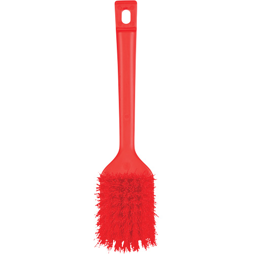 Brosse &agrave; manche court ColorCore, Soies Ferme, Longueur de 12", Rouge Oxymax Inc