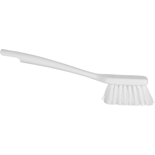 ColorCore Short Handle Brush, Stiff Bristles, 12" Long, White Oxymax Inc