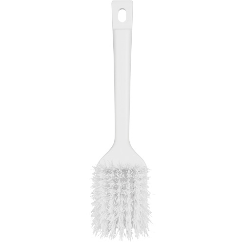ColorCore Short Handle Brush, Stiff Bristles, 12" Long, White Oxymax Inc