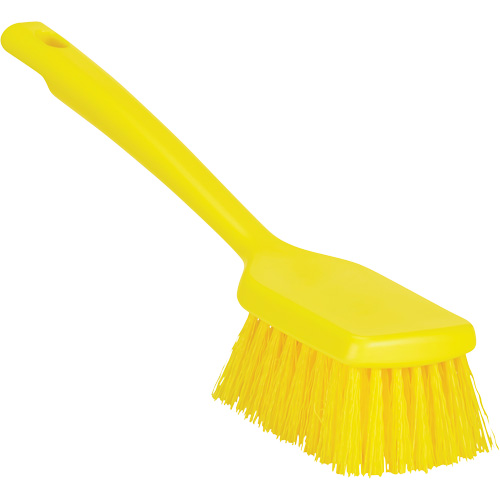 Brosse &agrave; manche court ColorCore, Soies Ferme, Longueur de 12", Jaune Oxymax Inc