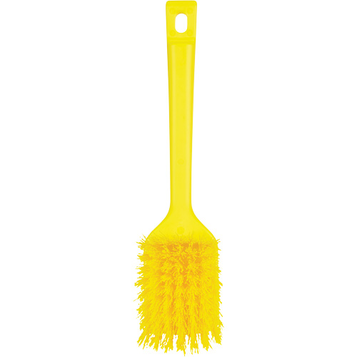 Brosse &agrave; manche court ColorCore, Soies Ferme, Longueur de 12", Jaune Oxymax Inc