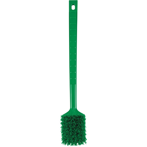 Brosse &agrave; manche long ColorCore, Soies Ferme, Longueur de 20", Vert Oxymax Inc