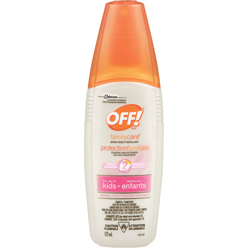 OFF! FamilyCare&reg; Tropical Fresh&reg; Insect Repellent, 5% DEET, Spray, 175 ml Oxymax Inc