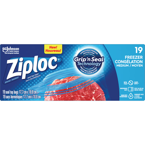 Ziploc&reg; Freezer Bags Oxymax Inc