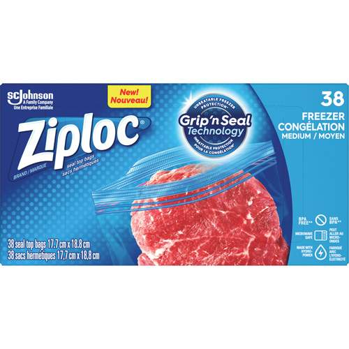 Ziploc&reg; Freezer Bags Oxymax Inc